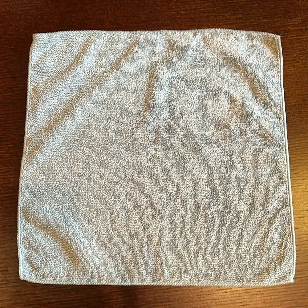 EUC (2) Norwex BODY & FACE Microfiber Gray Washcloth Set of 2 cloths